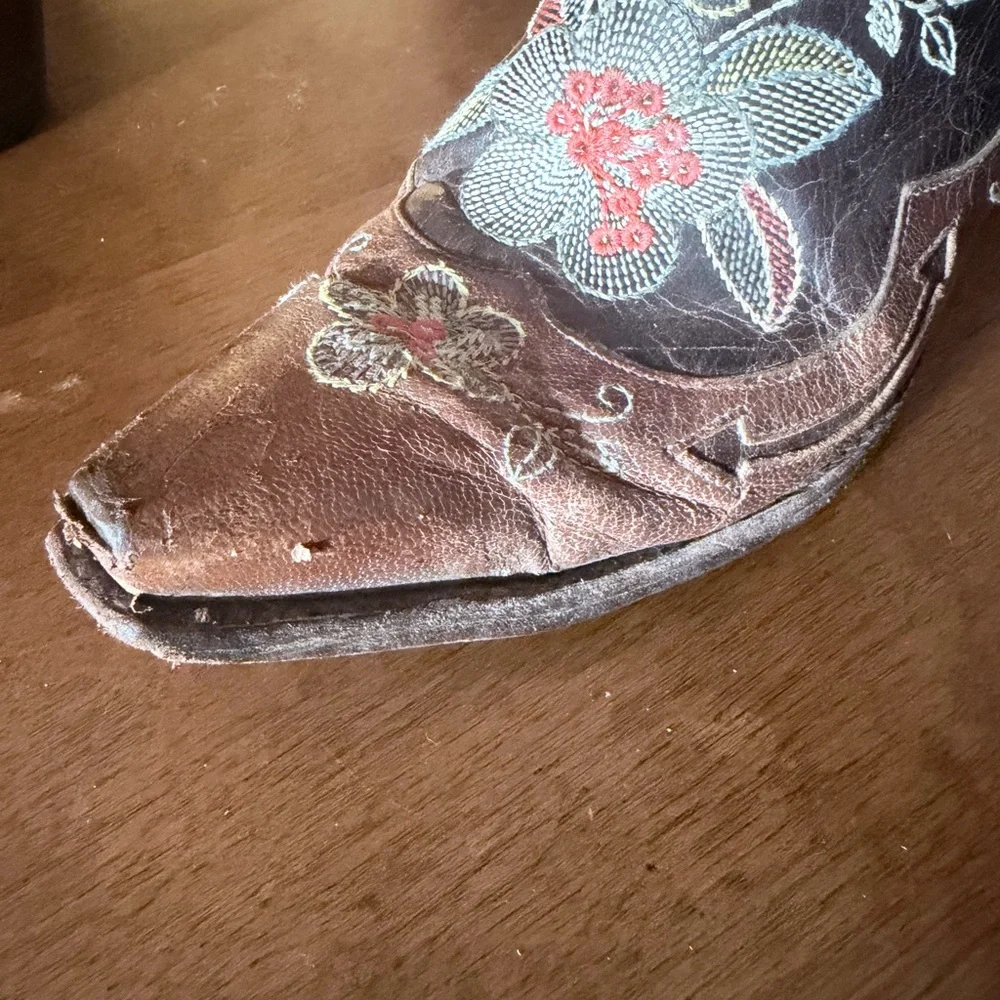 Old Gringo Bonnie FLORAL Western COWGIRL BOOTS - Picture 7 of 14
